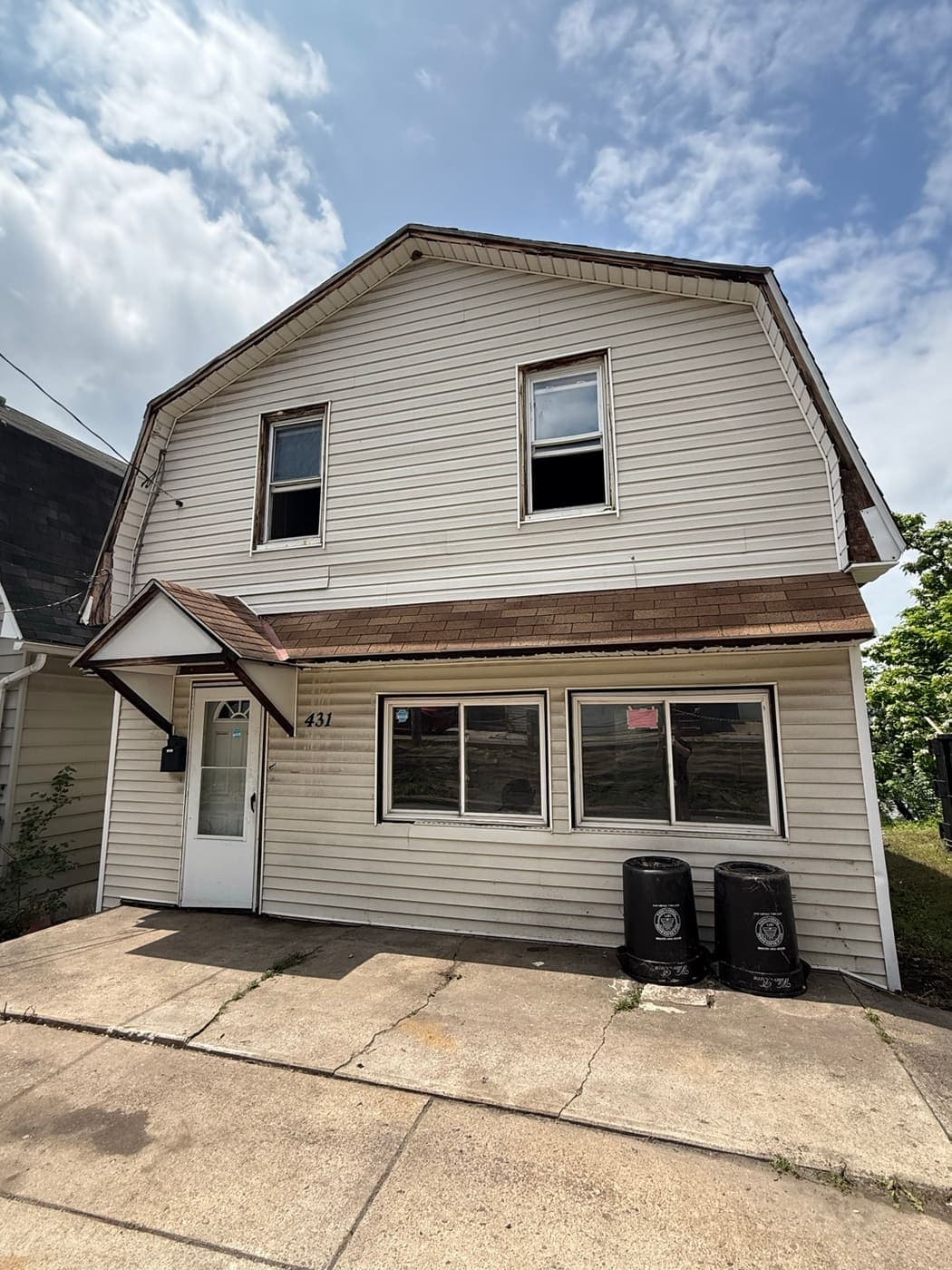 Renovated exterior at 431 S Hancock St in Wilkes-Barre, Pennsylvania